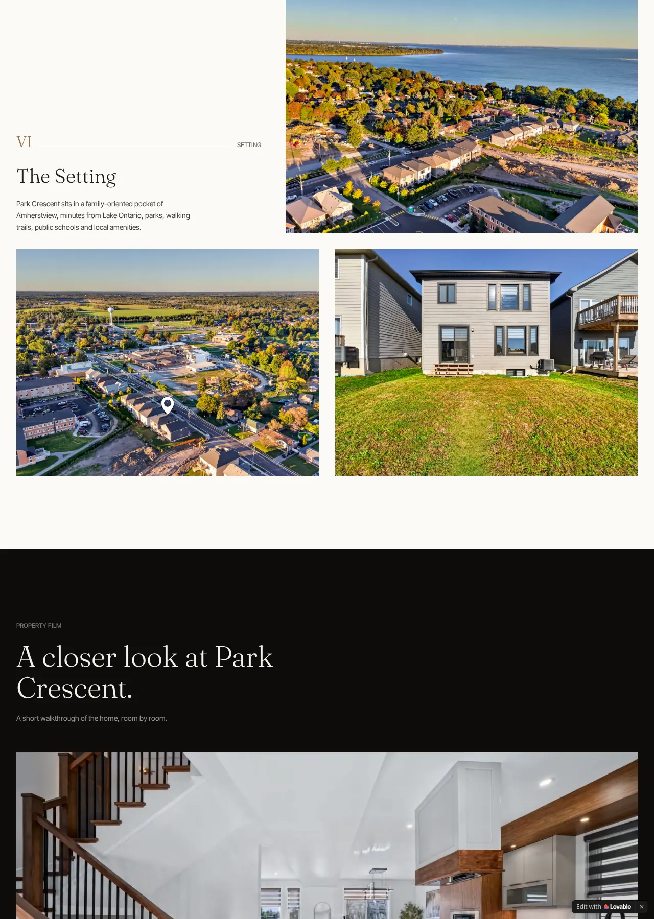 14 Park Crescent website — thumbnail 3