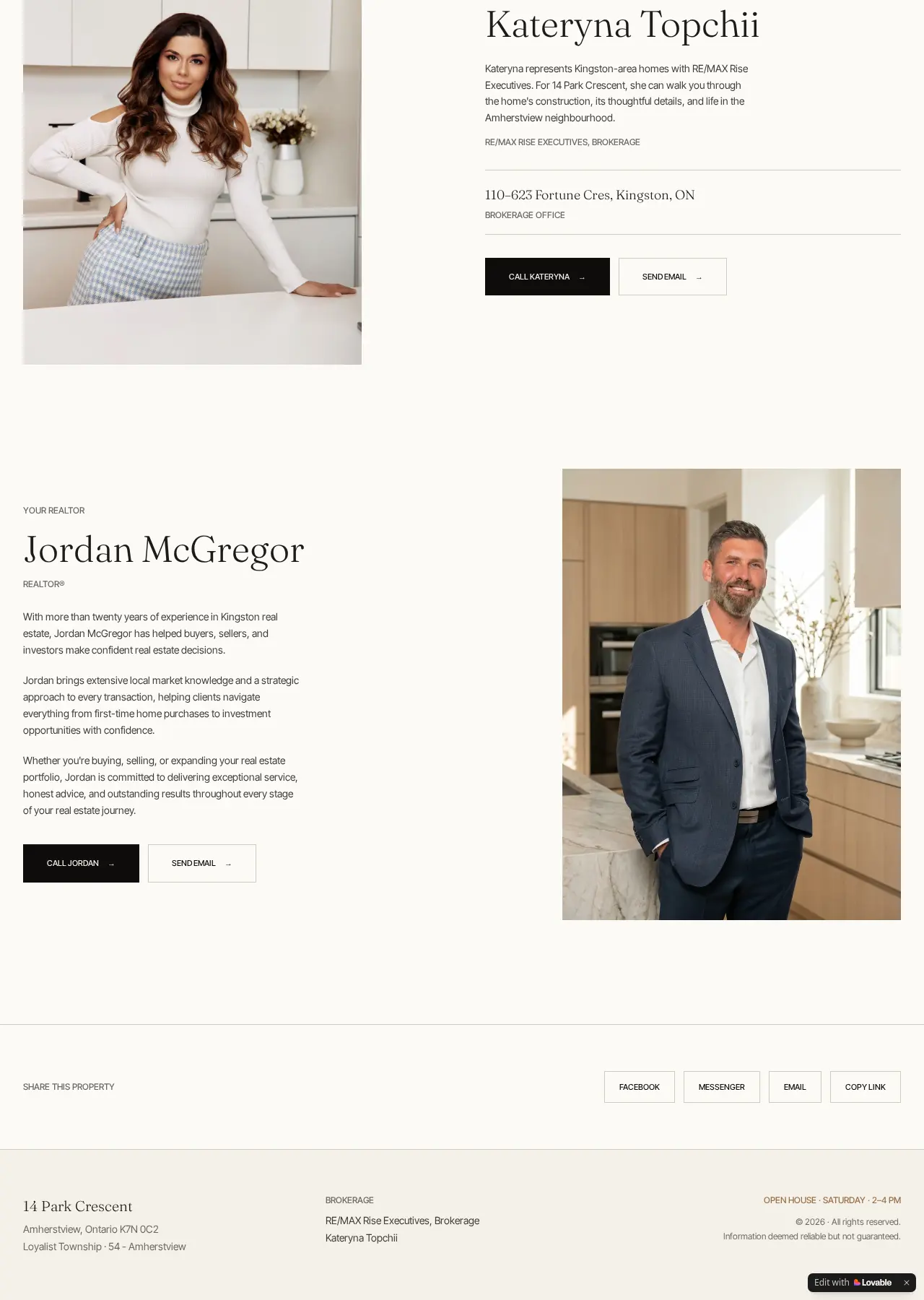 14 Park Crescent website — thumbnail 5